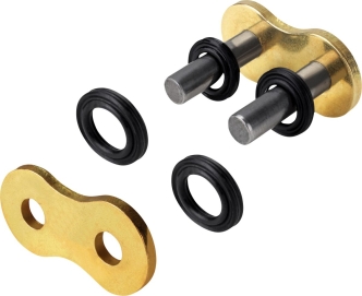 Regina Chains 124 RH2 1 Rivet Link 420 Non-seal Replacement Connecting Link / GOLD|NATURAL (19/124RH2)