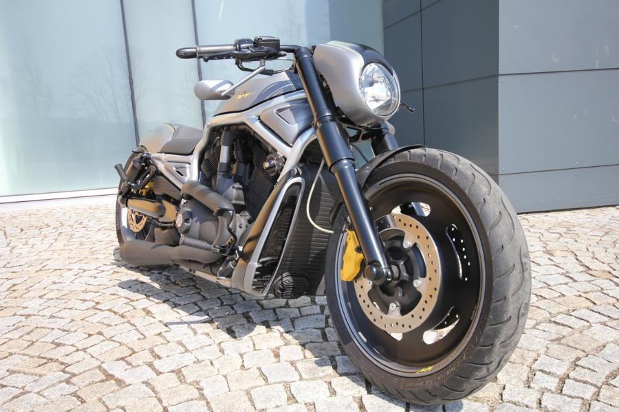 Cult Werk Gastank Cover Set Racing for VRod Models 2007 & Up (HD