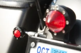 RSD Tracker Turn Signals Black Mounted