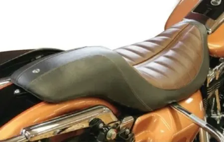 Roland Sands Design Flat Out FL Seat Boss Brown
