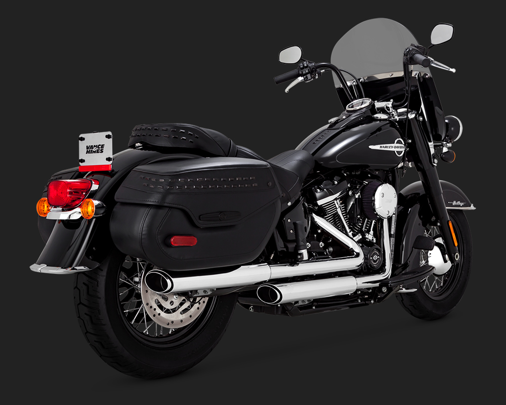 Vance and hines slip shop ons heritage softail