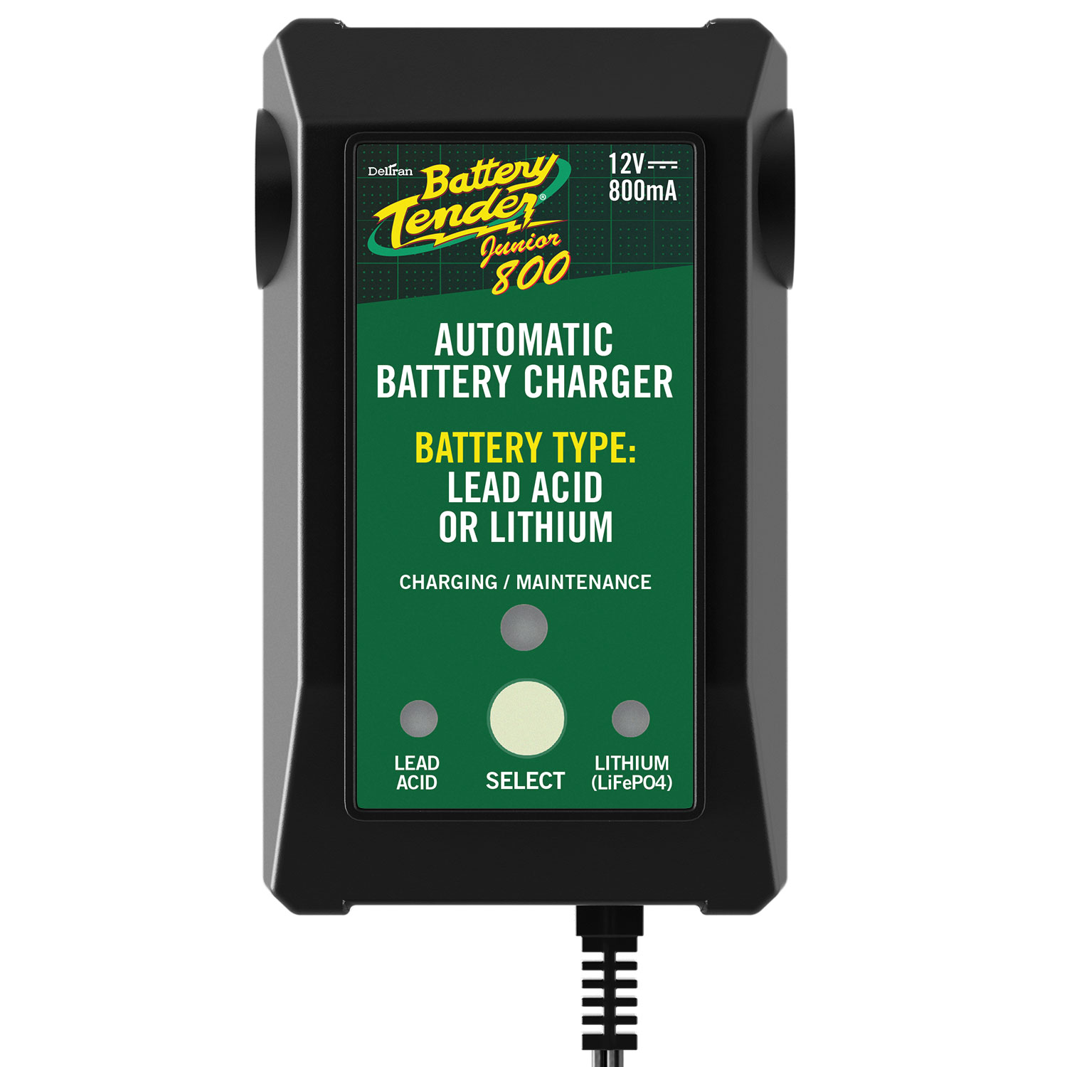 Deltran Battery Tender Junior 12V 800 Selectable Lead Acid/Lithium