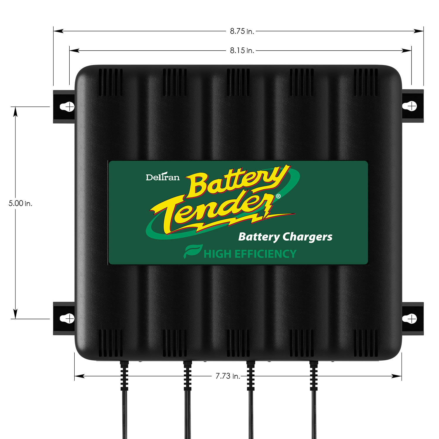 Deltran Battery Tender 4Bank 12V Battery Charger With UK Wall Plug