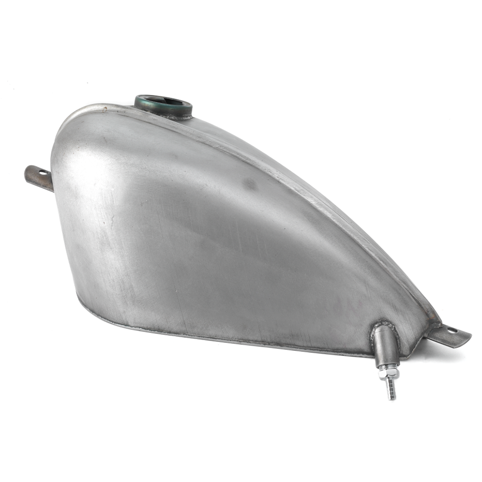 Kustom Tech Brass 3/8'' NPT Custom Fuel Line Adapter In Chrome Finish (11031) ARH Custom UK