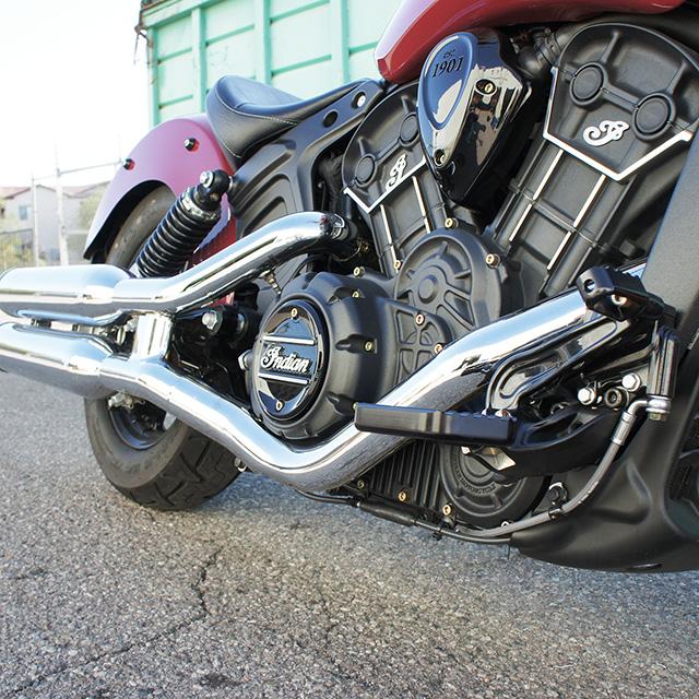 Joker Machine Black Mini Serrated Floorboards For 20152019 Indian