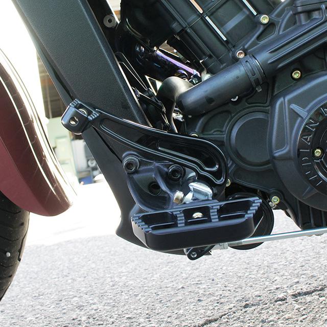 Joker Machine Black Mini Serrated Floorboards For 20152019 Indian