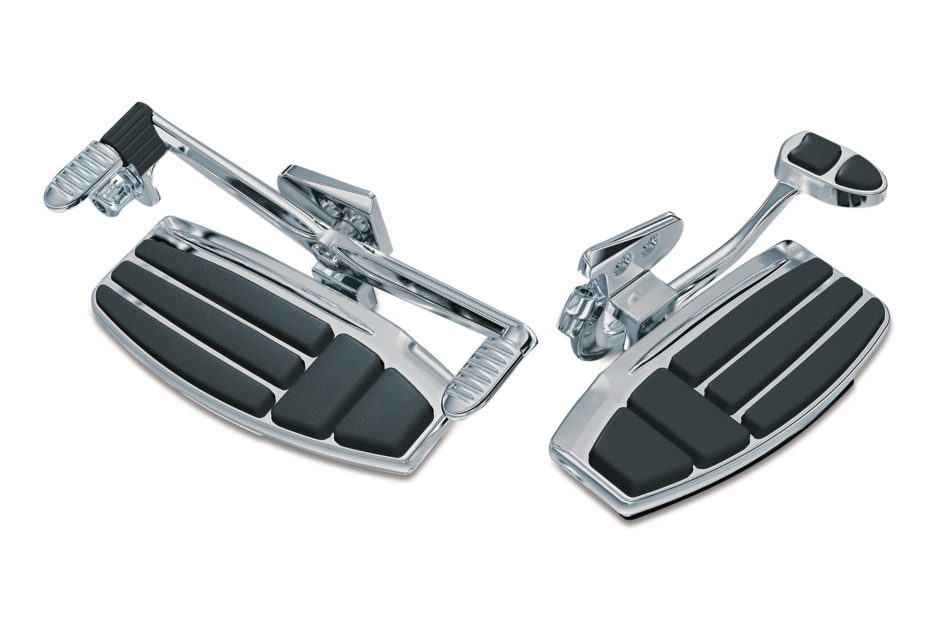 Kuryakyn Driver Floorboard Kit In Chrome Finish For Honda 20012017