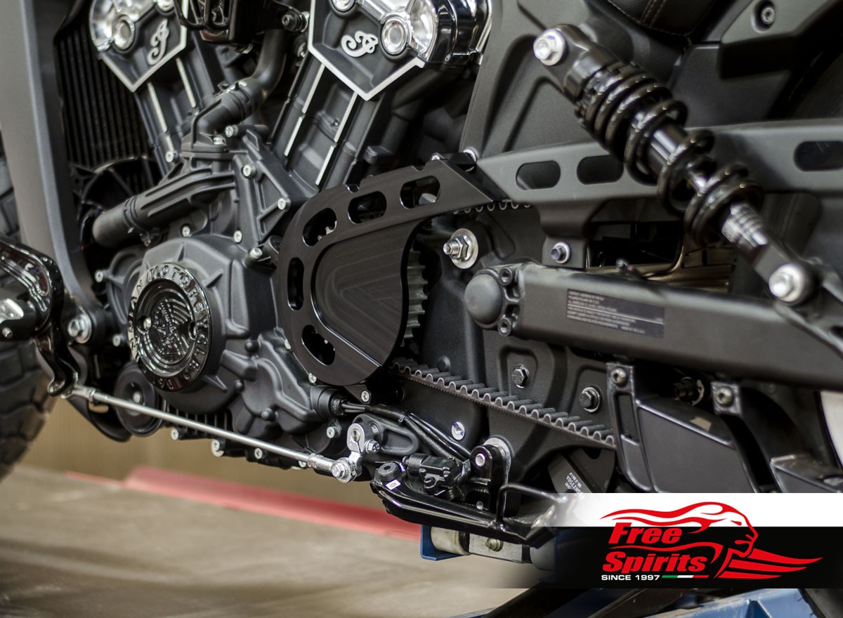 Indian scout hot sale pulley cover