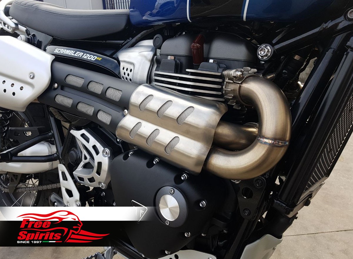 Free Spirits H Pipe De Cat For Triumph Scrambler 1200 088308