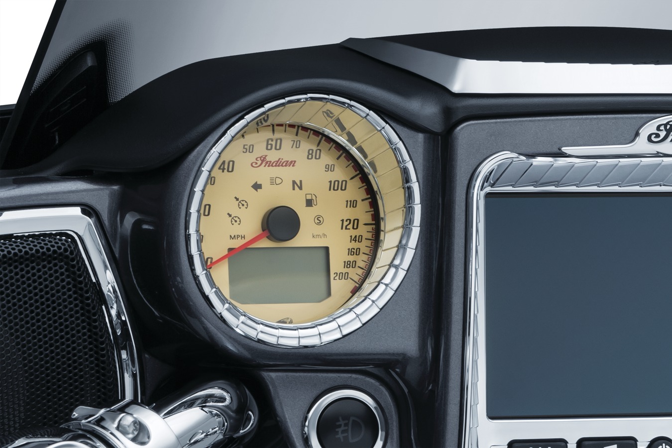 Kuryakyn Aztec Gauge Cluster Accents For Indian 2017-2020 Chieftains ...