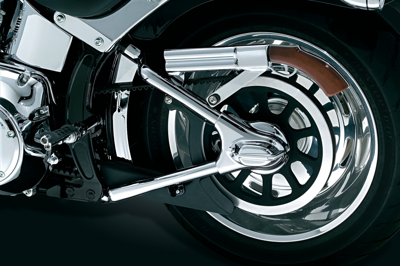 Chrome swingarm 2025 harley softail