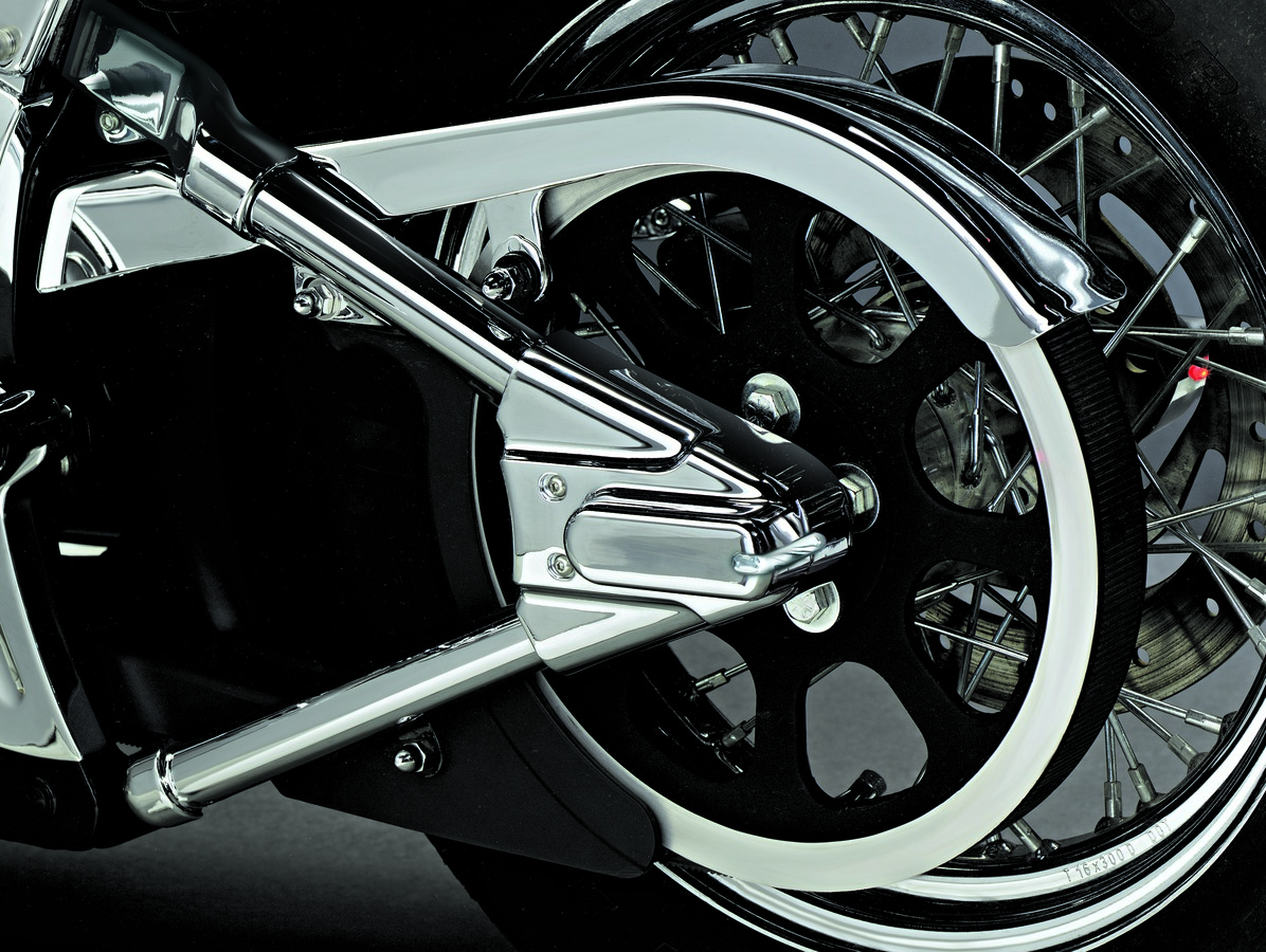 Chrome swingarm covers harley davidson hotsell