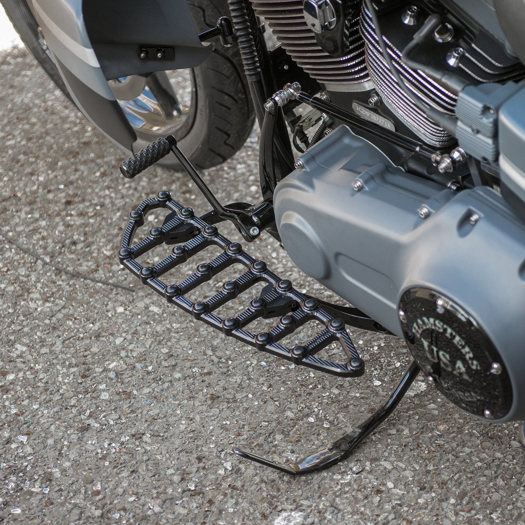 Arlen NessMX Floorboards In Black Finish For Harley Davidson 19842021