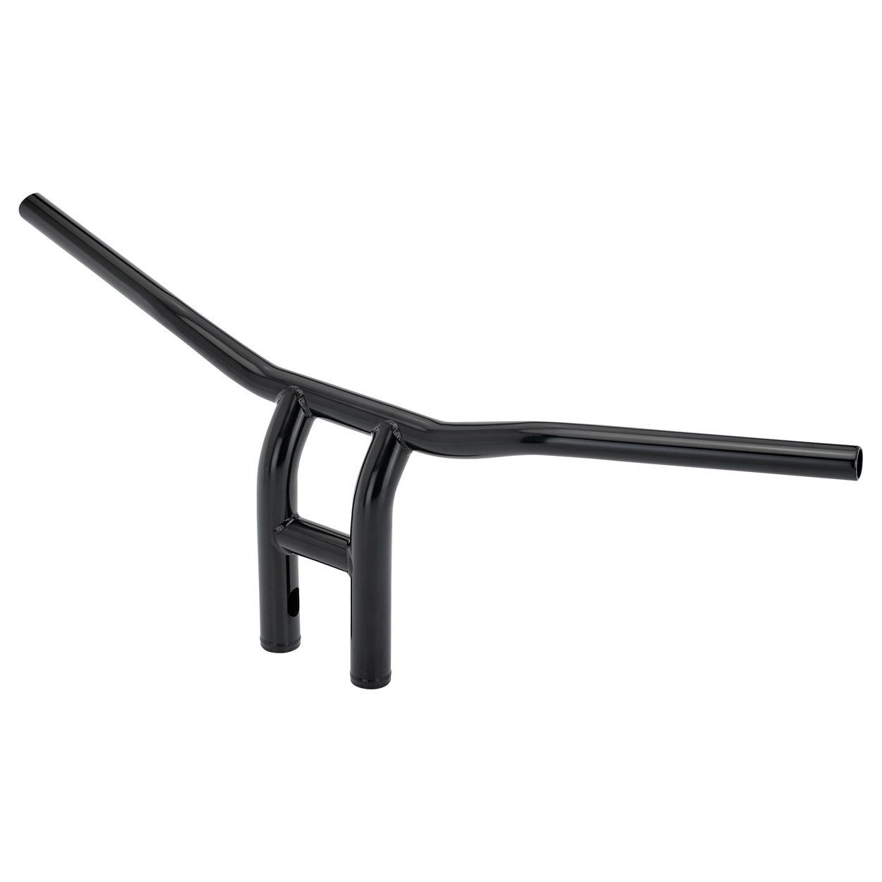 Biltwell Tyson XL 10 Inch Pullback Handlebars in Black Finish For 2008