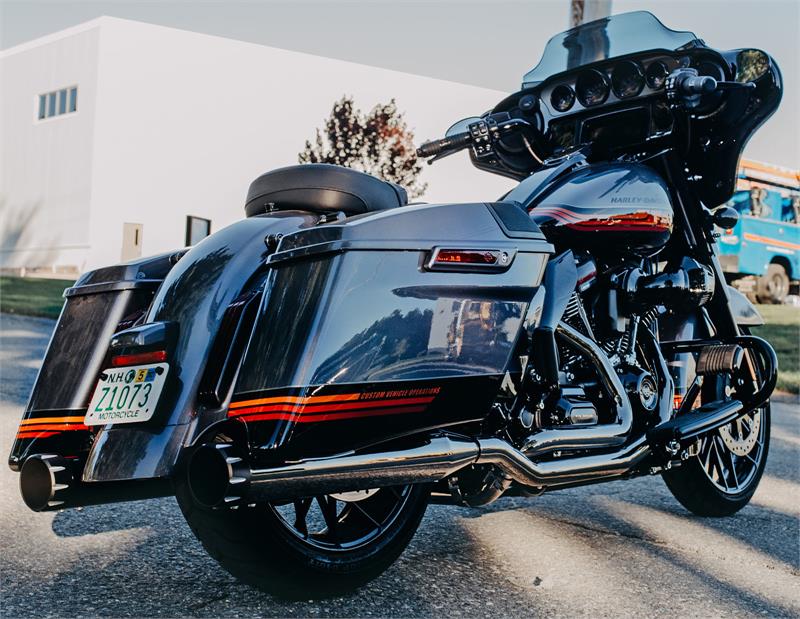 Bassani TrueDual Mercury Exhaust System In Dark Chrome For Harley