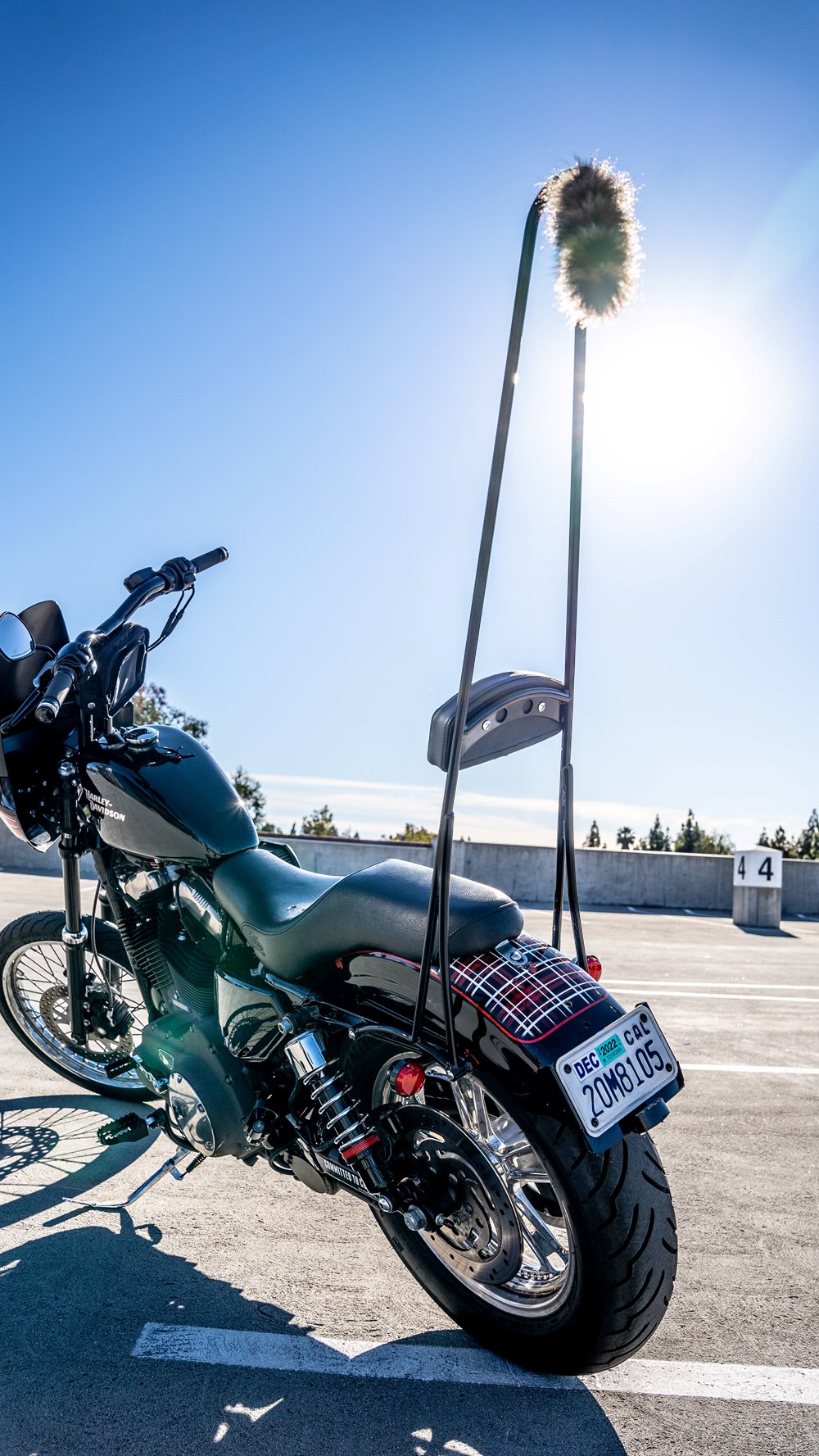 Burly brand sissy bar deals