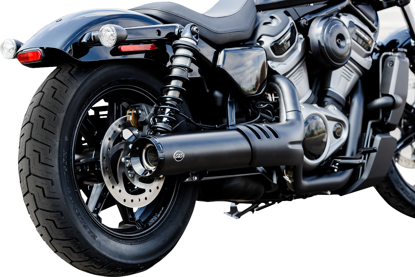 SS Cycle Grand National 4.5 Inch Slip-On Muffler for 2022 Nightster ( 550-1074) | ARH Custom UK