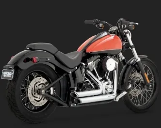 Vance & Hines Shortshots Staggered Performance Exhaust System NON-PCX for Harley Davidson 2012-2017 Softail Motorcycles (17225)