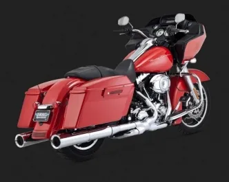 Vance & Hines Hi-Output Slip On Mufflers NON-PCX For Harley Davidson 1995-2016 Touring Motorcycles (16455)