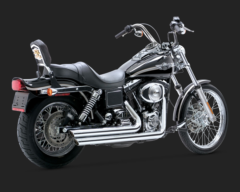 Vance Hines Big Shots Staggered Performance Exhaust System for