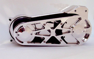 BDL EVO-900SF (3 Inch) Open Primary Belt Drive (Oil Filter Plate Model) in Polished Finish For 1990-2006 Softail (ARM127815)