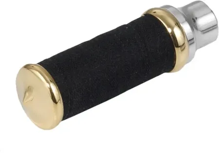 Kustom Tech Shifter Brake Pegs Fabric Pegs Available In Polished Brass (40-016)