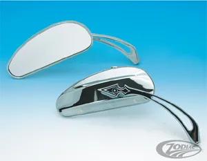 Zodiac Custom Slim-Line Mirrors in Chrome Finish (270458 & 270459)