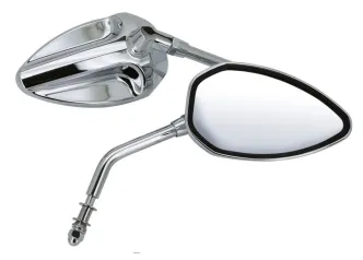 Zodiac E Approved Crossback Mirrors in Chrome Finish (270498)