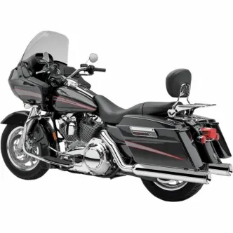 Cobra True Dual Headpipes In Chrome Finish For Harley Davidson 2007-2008 Touring Motorcycles (6251)