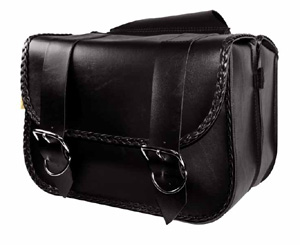 Willie & Max Braided Series Straight Touring Saddlebags (3501-0132)