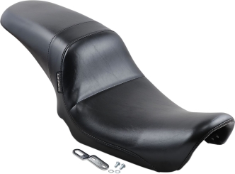 Le Pera Daytona Sport Smooth Foam Seat in Black For 2006-2017 All Dyna Models (LK-510)