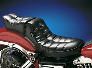 Le Pera Regal 2 Piece Foam Seat For Harley Davidson 1964-1984 FL, FX Shovel Motorcycles (L-179)