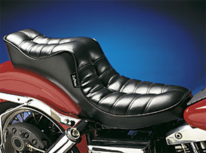 Le Pera Regal 1 Piece Foam Seat For Harley Davidson 1964-1984 FL, FX Shovel Motorcycles (L-178)