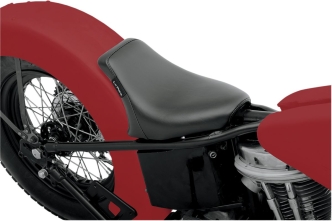 Le Pera Bare Bones Foam Solo Seat With Smooth Cover For Harley Davidson Rigid Frames Motorcycles (L-009)