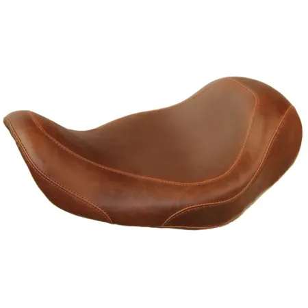 Mustang Tripper Wide, Brown Solo Seat 13 Inches For Harley Davidson 2006-2016 Dyna Motorcycles (76702)