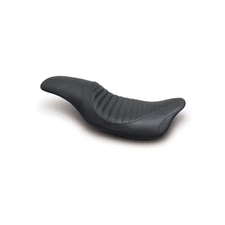 Mustang Tripper Fastback, Tuck N Roll Seat With 12 Inch Front Width And 7 Inch Rear Width For Harley Davidson 2008-2023 FLHR, FLTR & FLHX Motorcycles (76712)