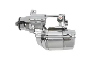 Spyke Supertorque 1.4 KW Starter In Chrome Finish For 2007-2017 Big Twin & 2006 Dyna Motorcycles (412210)