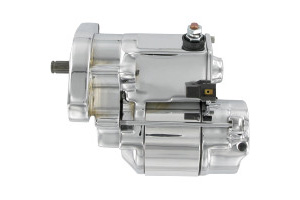 Spyke Supertorque 1.4 KW Starter In Chrome Finish For 1989-1993 Big Twin Motorcycles (Except FLT) (400215)