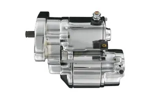 Spyke Supertorque 1.4 KW Starter In Chrome Finish For 1989-1993 FLT & FLHT Motorcycles (401216)