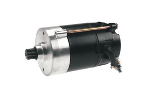 Drag Specialties 1.4KW Hitachi Starter In Black Finish For Pre-1989 Harley Davidson Big Twin Motorcycles (80-1005)
