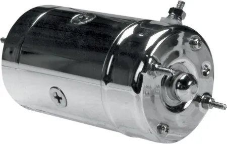 Drag Specialties High Torque Starter In Chrome Finish For 1984-1988 Harley Davidson Big Twin With Hitachi Starters (S9731-NC)