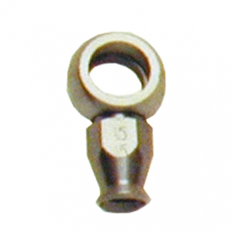 Goodridge Short Neck 3/8 Inch Banjo Fitting in Chrome Finish (ARM008129)