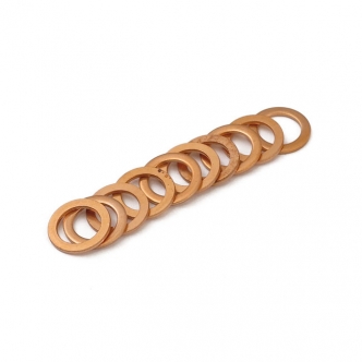 Goodridge 3/8 Inch (10mm) Brake Line Copper Washers (PAIR) (ARM777809)