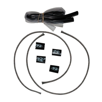 Namz 20 Inch Handlebar Wiring Cover Kit For Internal Wiring (ARM001845)