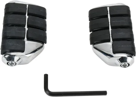 Kuryakyn Dually ISO-Pegs Without Adapters In Chrome Finish (7963)