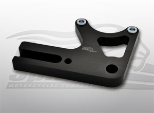 Free Spirits Triumph Bonneville Rear Caliper Relocation Bracket (Black) (305300K)