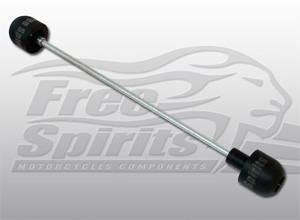 Free Spirits Front Axle Protector/Sliders For 2002-2004 Triumph Speed Triple & 2001-2006 Daytona  (308522)