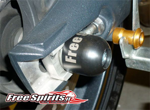 Free Spirits Triumph 675 Rear Axle Protector/Sliders (308531)