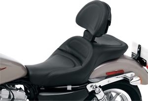 Saddlemen Explorer Seat With Backrest For Harley Davidson 2004-2020 Sportster Motorcycles With 4.5 Gallon Tank (807-03-030)