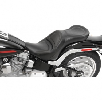 Saddlemen Explorer Seat Without Backrest For Harley Davidson 2006-2010 FXST & 2007-2017 FLSTF/B Softail Motorcycles (806-12-0291)